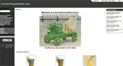 Desktop Screenshot of countryfreezerstore.com